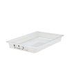 (6 stk.) CAMBRO | SafeTrak - Polypropylenbeholdere GN 1/1 - Milky - Høyde: 65mm