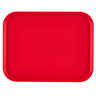 (12 stk.) CAMBRO | Hurtigmatbrett - rektangulært - 360x460mm - høy profil - rød