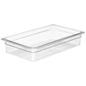 (6 stk.) CAMBRO | Camview® - Kopolymer GN-beholder 1/1 - Klar - Høyde: 100 mm - BPA-fri