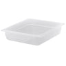 (6 stk.) CAMBRO | Camwear® polypropylen GN-beholdere 1/2 - melkeaktig - dybde 65 mm