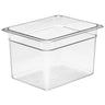 (6 stk.) CAMBRO | Camview® - Kopolymer GN-beholder 1/2 - Klar - Høyde: 200 mm - BPA-fri