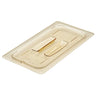 (6 stk.) Cambro | H-PAN™ - varmebestandig GN-flatt lokk 1/3 - med håndtak - rav