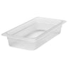 (6 stk.) CAMBRO | Camwear® polypropylen GN-beholder 1/3 - melkeaktig - dybde 65 mm