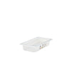 (6 stk.) CAMBRO | SafeTrak - Polypropylenbeholdere GN 1/3 - Milky - Høyde: 65mm