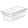 (6 stk.) CAMBRO | Camview® - Kopolymer GN-beholder 1/3 - Klar - Høyde: 100 mm - BPA-fri