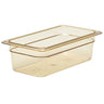 (6 stk.) CAMBRO | H-PAN™ Varmebestandige GN-beholdere 1/3 - Amber - Dybde 100 mm