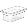 (6 stk.) CAMBRO | Camview® - Kopolymer GN-beholder 1/4 - Klar - Høyde: 100 mm - BPA-fri
