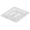 (6 stk.) CAMBRO | Camview® - Copolymer GN lokk 1/6 - med håndtak - Klar - BPA-fri