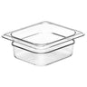 (6 stk.) CAMBRO | Camview® - Kopolymer GN-beholder 1/6 - Klar - Høyde: 65 mm - BPA-fri