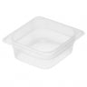 (6 stk.) CAMBRO | Camwear® polypropylen GN-beholder 1/6 - melkeaktig - dybde 65 mm