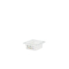 (6 stk.) CAMBRO | SafeTrak - Polypropylenbeholdere GN 1/6 - Milky - Høyde: 65mm