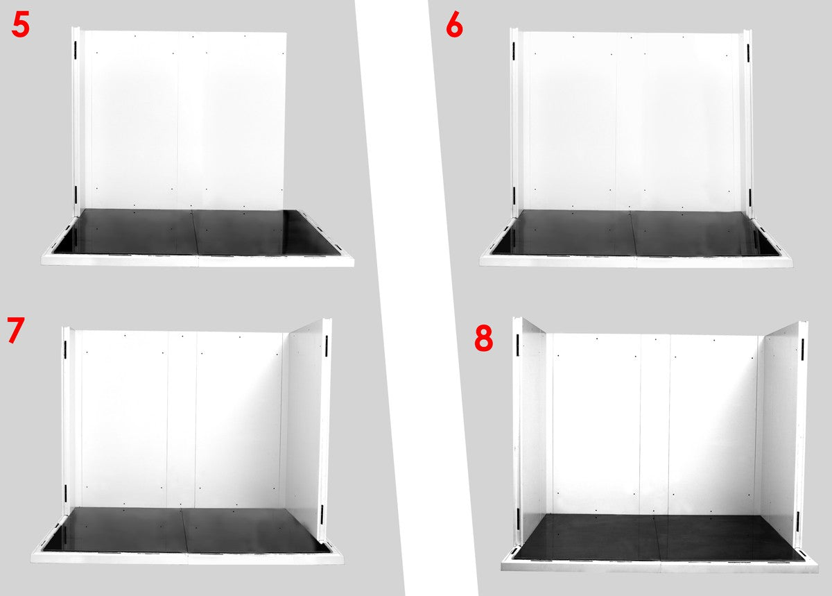 Kjølerom 1,56 x 2,43 m - høyde: 2,1 m - 6,21 m³