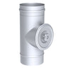 Rett rør - i rustfritt stål - Lengde: 406 mm - Ø 250 mm