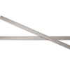 Rustfritt stålskinner 1 venstre og 1 høyre (650 mm)