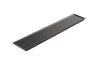 Displaybrett - plast - 600x199x8 mm - svart