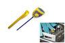 Innstikktermometer - digitalt - Følerlengde 121 mm - med temperaturalarm - -40 °C til +200 °C
