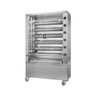 Elektrisk rotisserigrill - 28,8 kW - med 6 spidd - for opptil 36 kyllinger