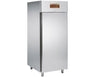 Bakerifryseskap i rustfritt stål PREMIUM - EN 600x800 - 858 l - til -24 °C til -12 °C - med 1 dør - Umluftkjøling, Automatisk avfrosting, LED-belysning, Låsbar dør, R290