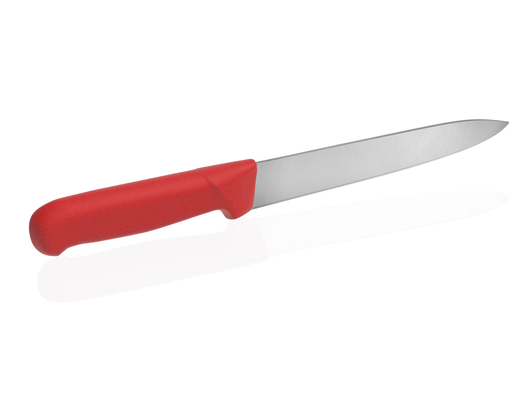 Transjerkniv - 20 cm - rød