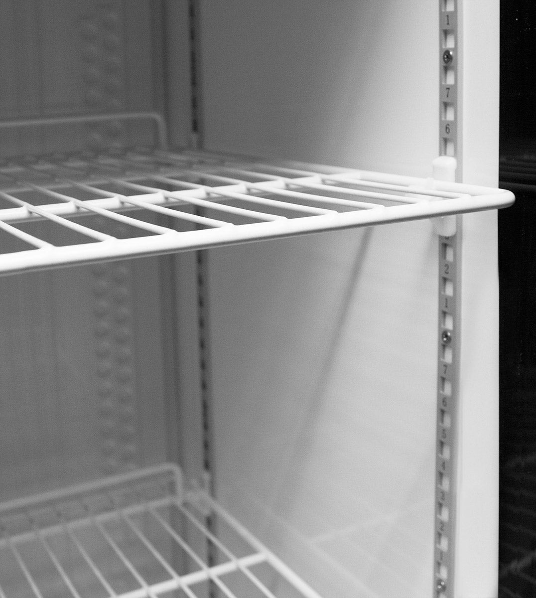 Kjøleskap av rustfritt stål - 600 liter - med 1 dør