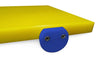 Antiskli-føtter til skjærebrett - 40x10x35 mm - PE (polyetylen) - blå