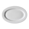 (24 stk.) PERA Hvit - Tallerken - oval - Lengde: 280 mm - Hvit