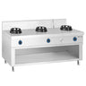 Gasswok - 42 kW - 3 brennere - inkl. 1 vannkran