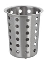 Bestikksylinder - perforert - Ø 100 mm - Høyde: 135 mm - rustfritt stål