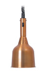 Infrarød varmelampe Retro - 250 W - Ø 180 mm - med hev/senk-funksjon - kobber