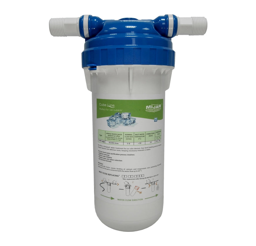 Vannfilter system til isbitmaskin - 60.000 liter