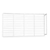 Plastifisert gitterhylle - 330 x 330 mm