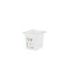 (6 stk.) CAMBRO | SafeTrak - Polypropylenbeholdere GN 1/6 - Milky - Høyde: 150 mm