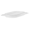 (6 stk.) CAMBRO | Camwear® polypropylen GN-lokk 1/9 - lufttett - melkeaktig