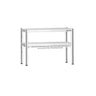 Overhylle med varmelamper - med keramiske infrarøde varmeelementer - 1000x370 mm - 700 W