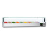 Kjølemonter bordmodell PREMIUM med LED-belysning - 2000x395 mm - 9x GN 1/3