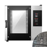 Bakeri- Elektrisk kombidamper - Digital - 4,3" TFT-display - 6x EN 600x400 - inkl. stativ med rack