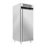 Bakerikjøleskap i rustfritt stål PREMIUM - EN 600x400 - 850 l - -2 °C til +8 °C - med 1 dør - Umluftkjøling, LED-belysning, R290