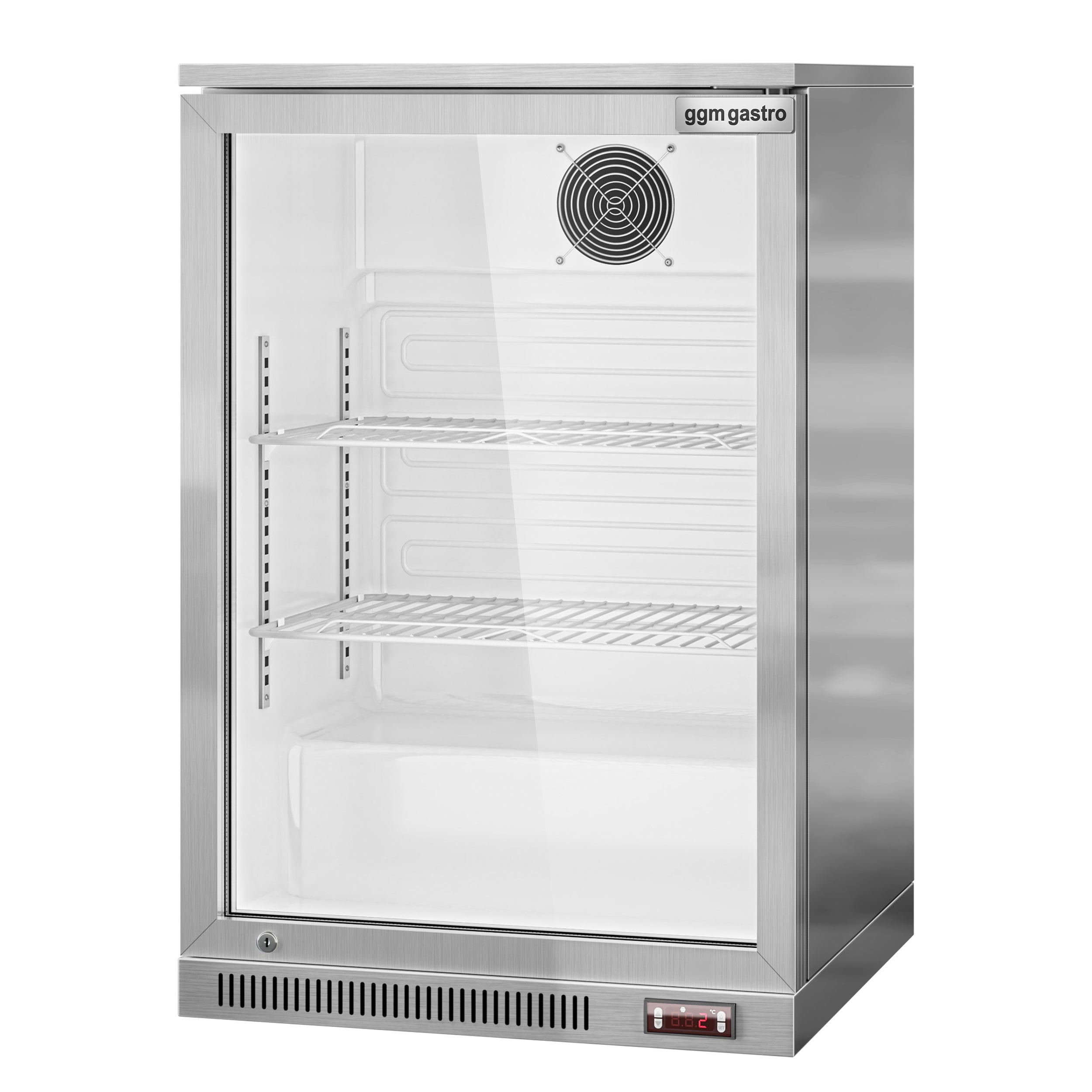 Bar kjøleskap - 0,6 m - 130 liter - 1 glassdør