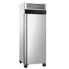 Bakerikjøleskap i rustfritt stål PREMIUM - EN 600x800 - 1 690 l - +2 °C til +8 °C - med 1 dør - Umluftkjøling, LED-belysning, R290 - svart front