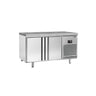 Konditordisk Premium PLUS - 1618x800 mm - 420 l - med 2 dører - granitt topplate