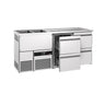 Bardisk PREMIUM - 1950x700 mm - 4 skuffer