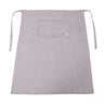 (2 stk.) Midjeforkle - denim-look lys grå - LxB: 860x960 mm - lang modell