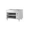 Varmebuffet KØBENHAVN - 1 240 mm - med vannbad - for 3x GN 1/1 - rustfritt stål