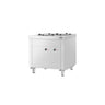 Tallerkendispenser KOPENHAGEN - oppvarmet - 400 W - 910x700x850 mm - maks. Ø 280 mm - ca. 120 tallerkener - rustfritt stål