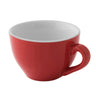 (6 stk.) Colors - Cappuccinokopp - 18 cl - rød