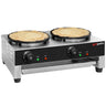 Crêpe steketakke - mekanisk termostat - 2 plater - Ø 400 mm