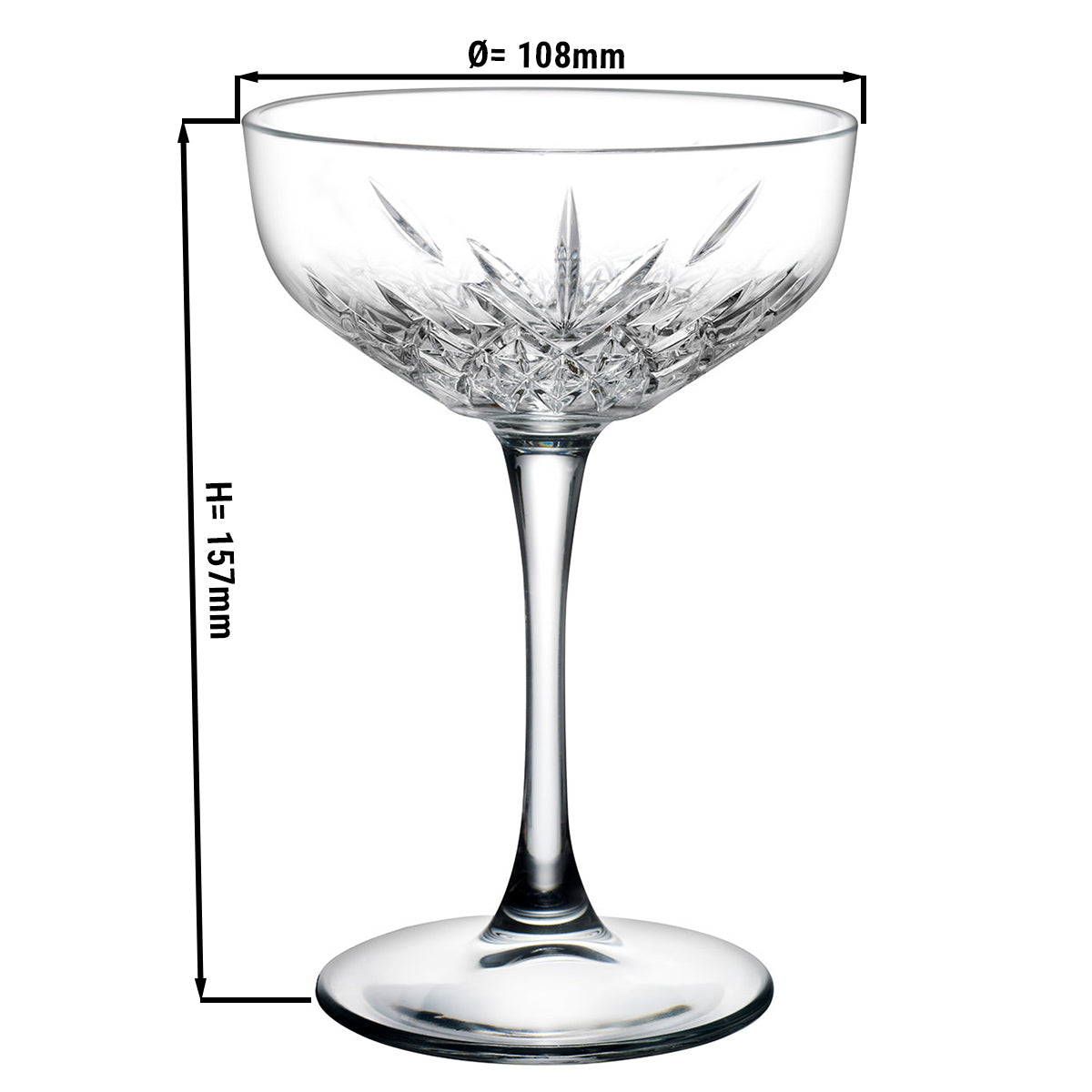 MOSKVA Cocktailglass - 0,27 liter - sett på 12 stk.