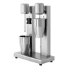 Milkshake-mikser ECO - med 2 røreverk - 2x 950 ml - 2x 80 W - 2 hastighetstrinn