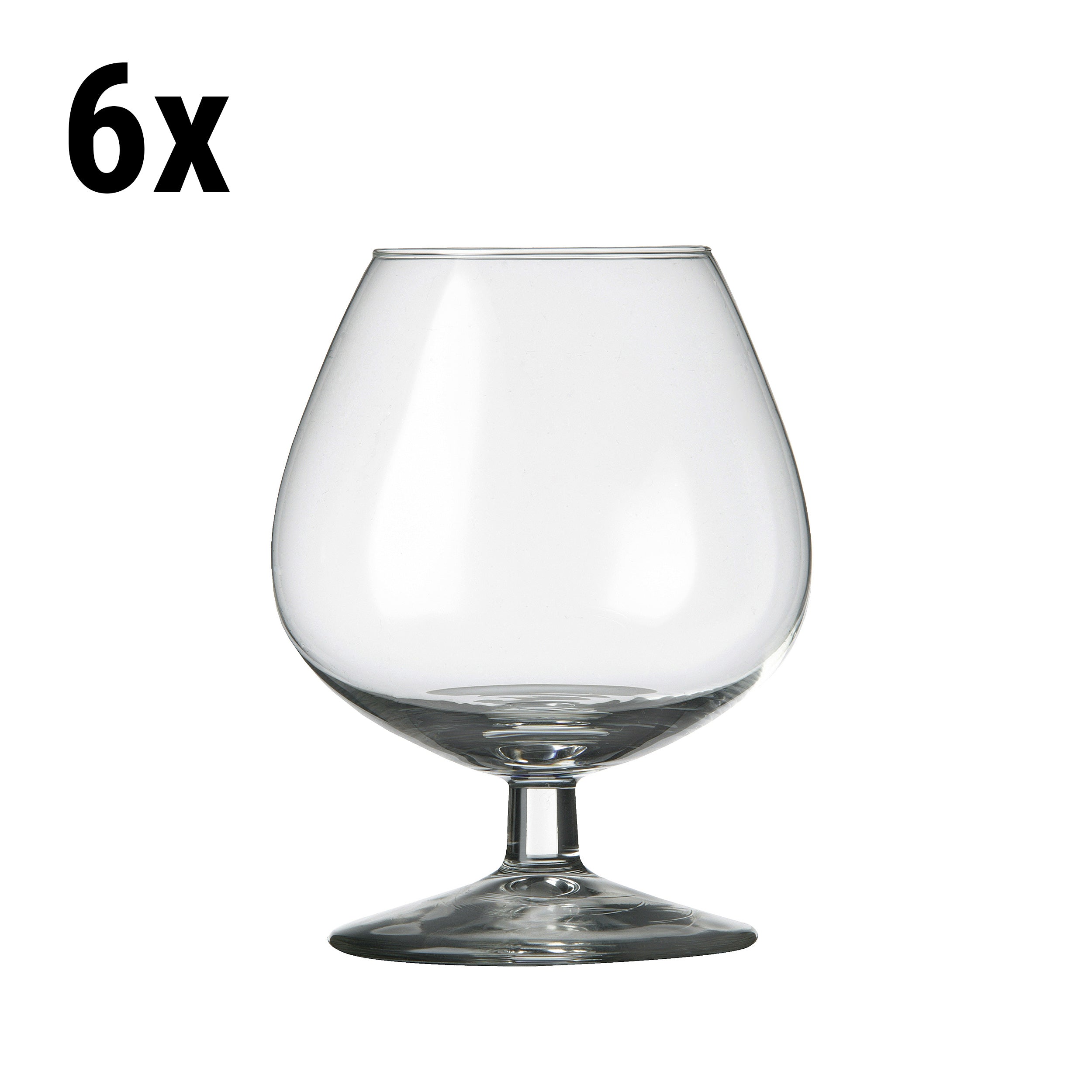 (6 stk.) Cognac glass - SAO PAULO - 250 ml