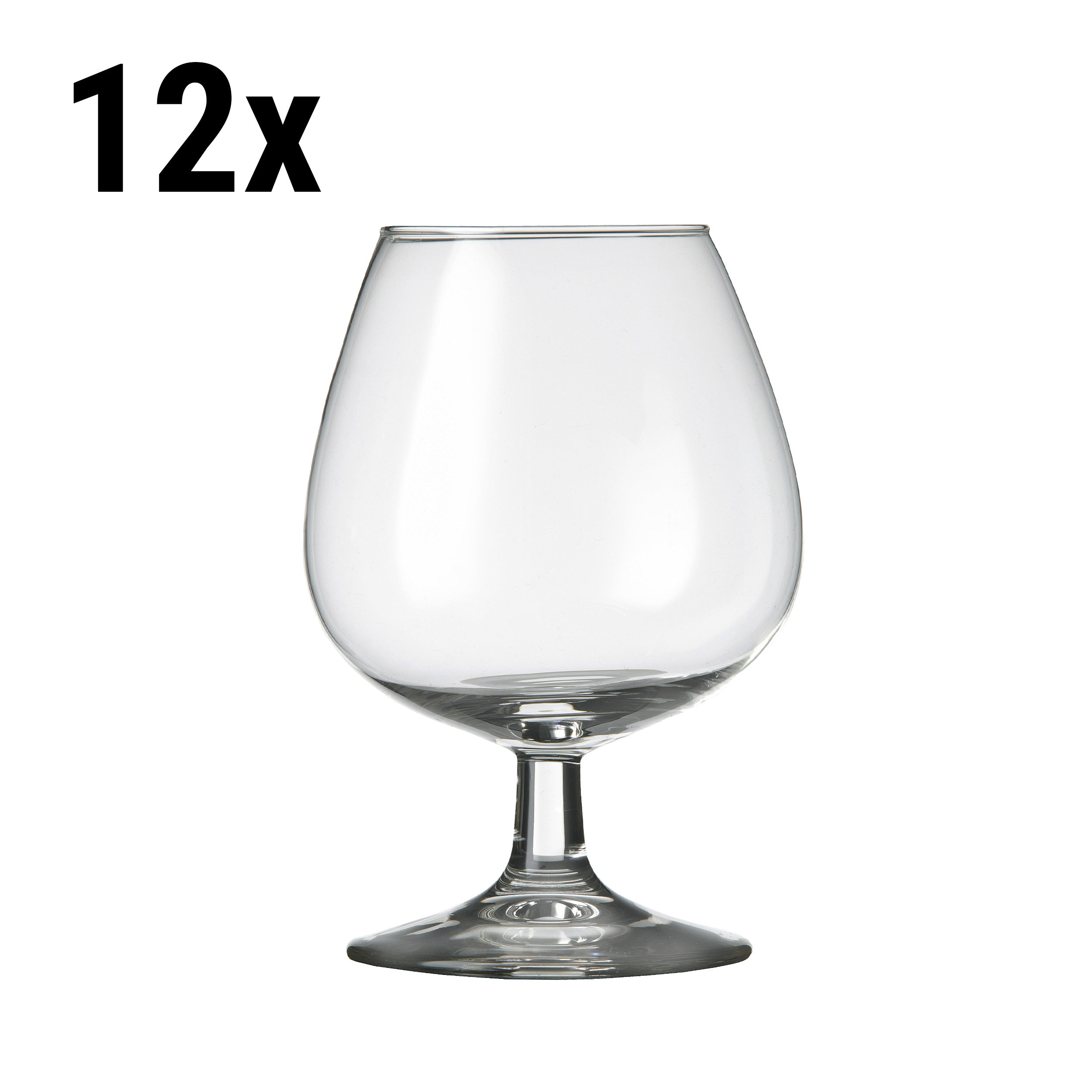 (12 stk.) Cognac glass - PARIS - 370 ml